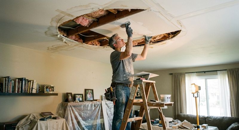 Ceiling Leak Repair Service in Conroe, TX
