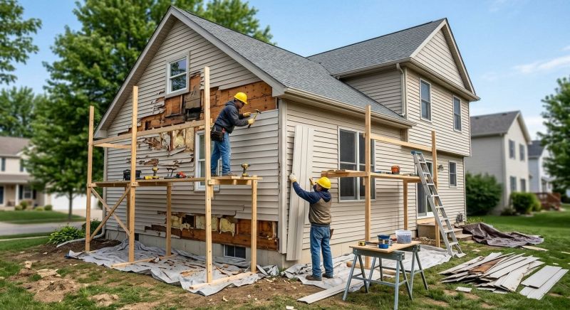 Exterior Renovation in Katy, TX