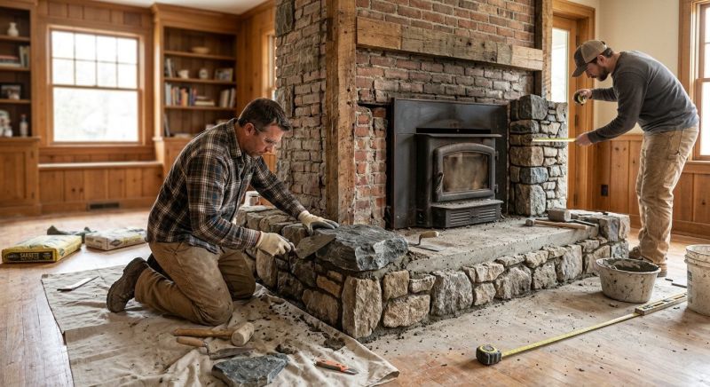 Hearth Installation in Houston, TX
