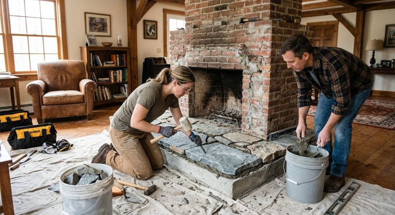 Hearth Installation in Summerville, SC